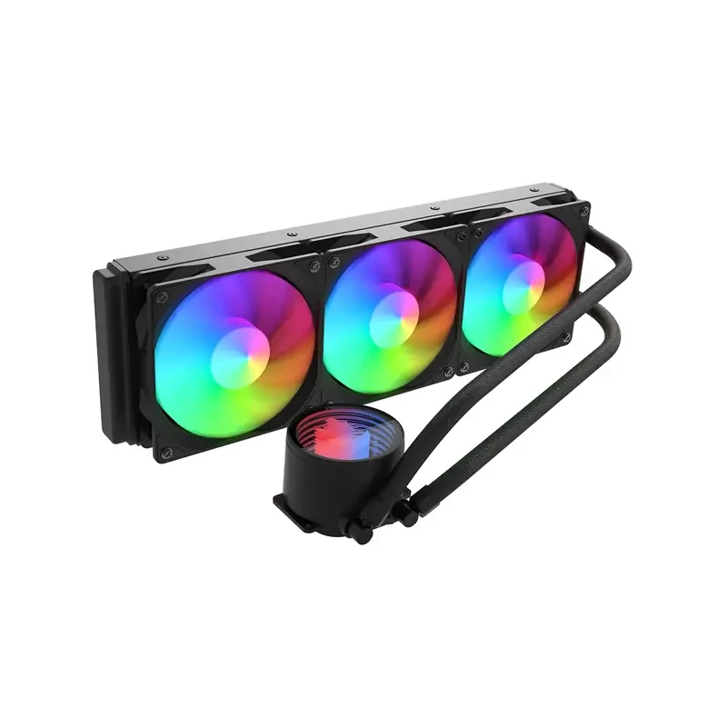خنک کننده مایع پردازنده ردراگون CCW-3013 ARGB 360 Black — تصویر ۳