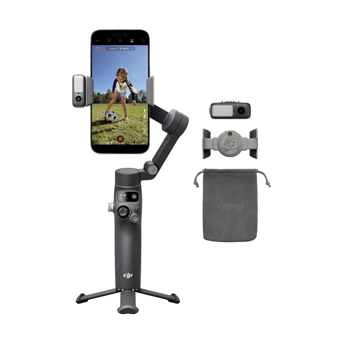 گیمبال موبایل دی جی آی DJI Osmo Mobile 8 Gimbal Stabilizer — تصویر ۲