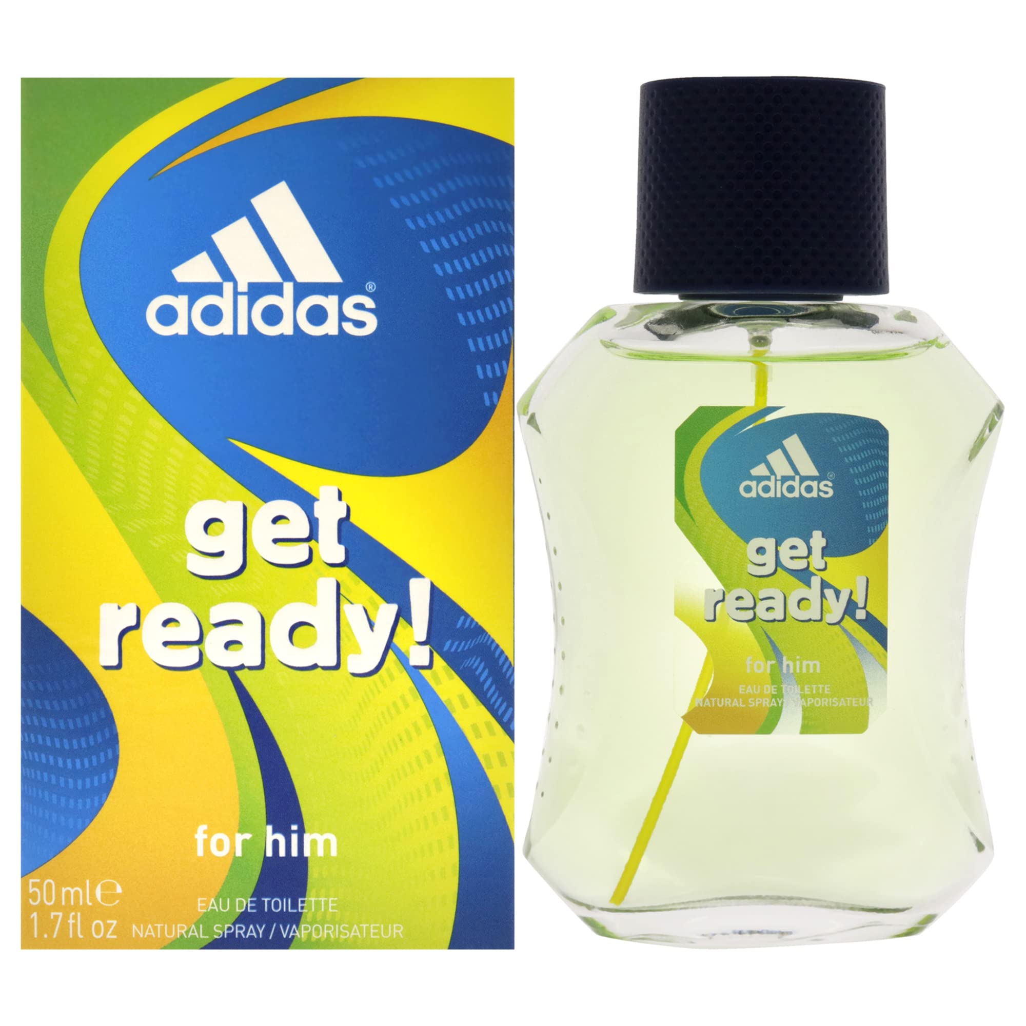 عطر و ادکلن مردانه آدیداس گت ردی فور هیم ادوتویلت ADIDAS GET READY! FOR HIM EDT
