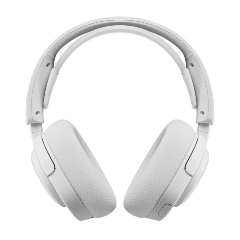 هدست گیمینگ بی‌سیم استیل سریز مدل Arctis Nova 5 Wireless White — تصویر ۵