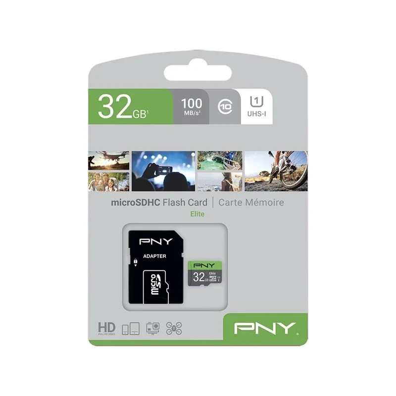 کارت حافظه پی ان وای Elite 32GB microSDHC — تصویر ۲