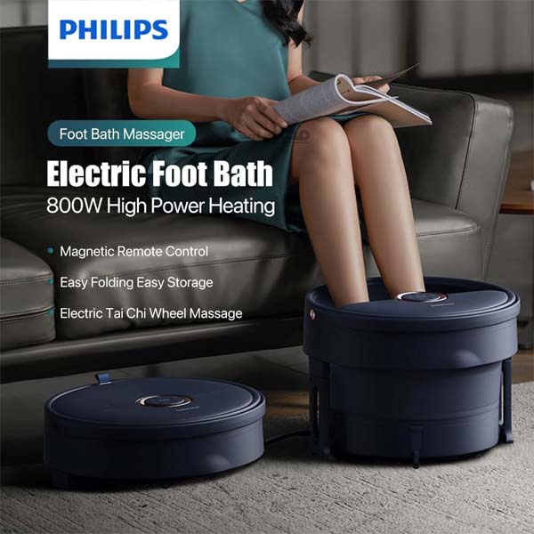 شستشو دهنده و ماساژور پا تاشو فیلیپس مدل Philips PPM6501 — تصویر ۷