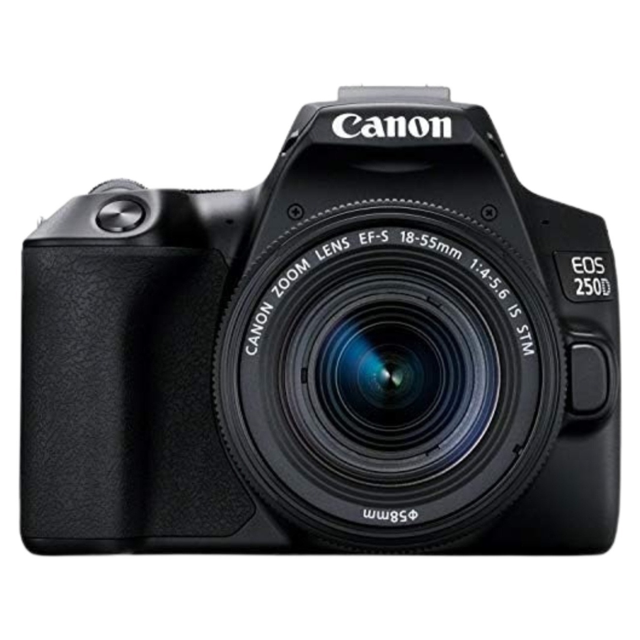 دوربین عکاسی کانن CANON EOS 250D EF-S 18-55 mm STM- دست دوم در حد آکبند