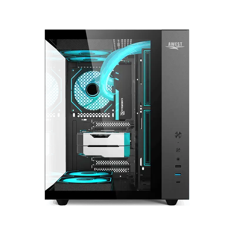 کیس گیمینگ اوست AQ15-B — تصویر ۴