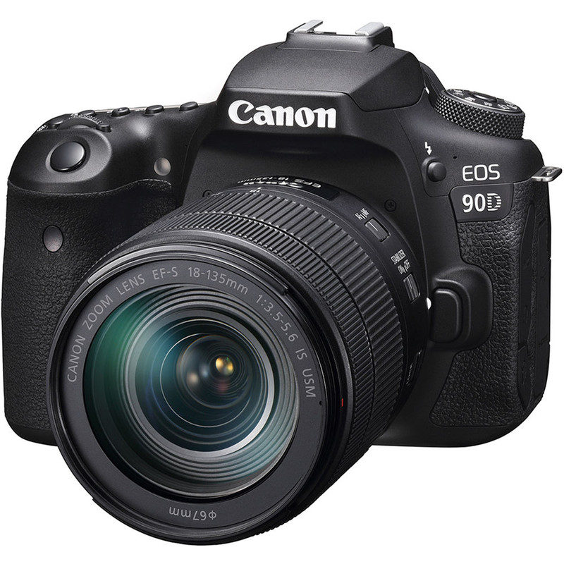 دوربین عکاسی کانن Canon EOS 90D 18-135mm IS USM – دست دوم در حد آکبند