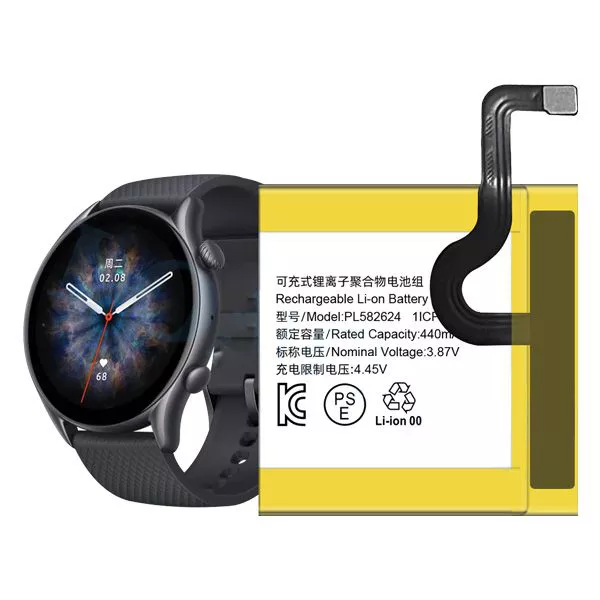 باتری ساعت شیائومی مدل Amazfit GTR 3 pro