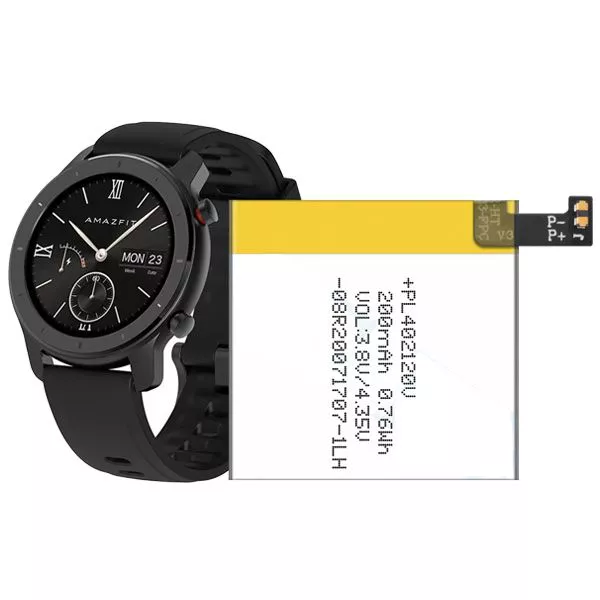 باتری ساعت شیائومی مدل Amazfit Ares \ Bip \ GTR