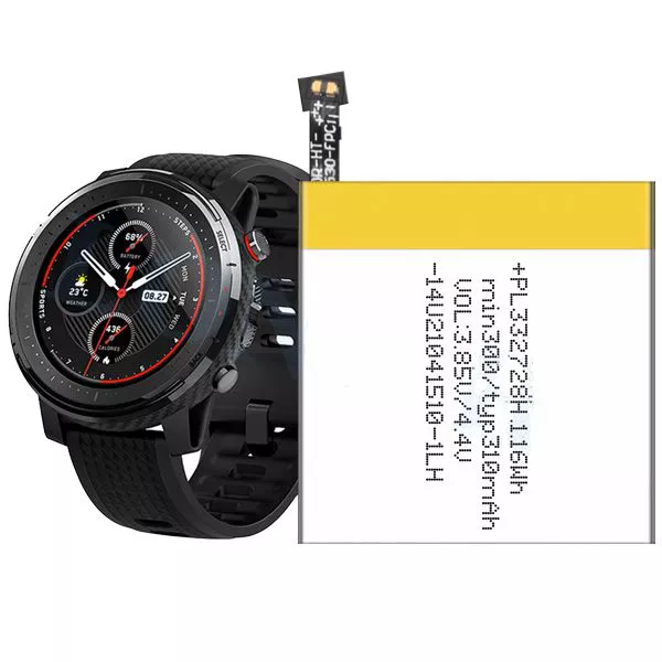 باتری ساعت شیائومی مدل Amazfit 3 3rd A1928 — تصویر ۲