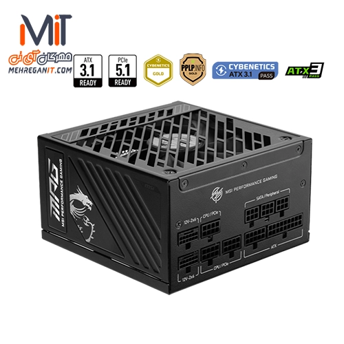 پاور ام اس آی MPG A1250GS PCIE5 — تصویر ۶