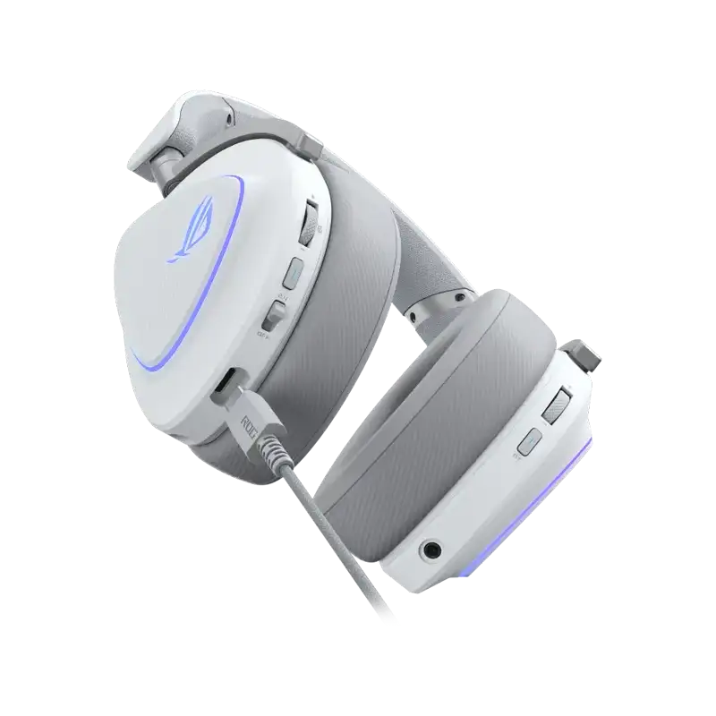هدست گیمینگ ایسوس A701 ROG Delta II WHT — تصویر ۳