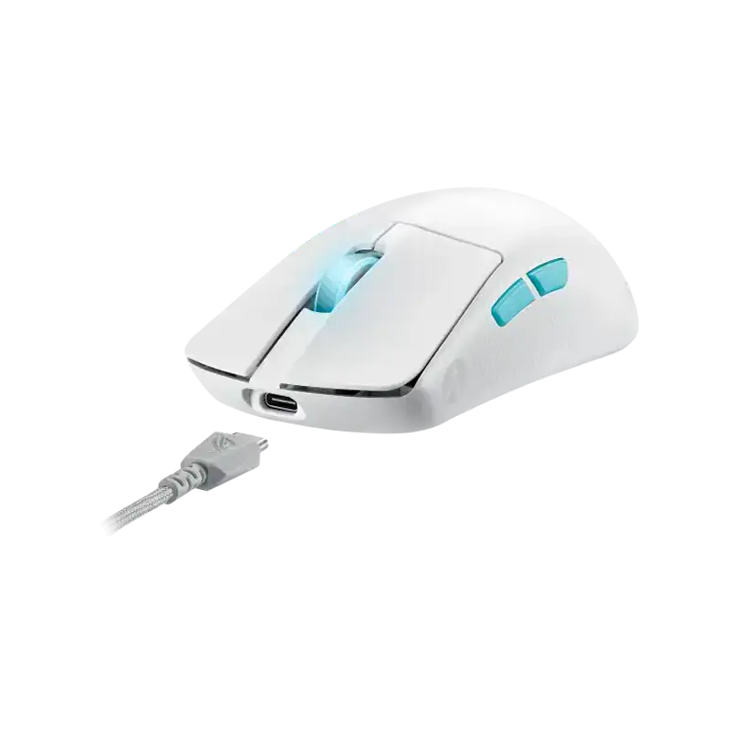 موس بی سیم گیمینگ ایسوس P713 ROG Harpe Ace Aim Lab Edition/WHT