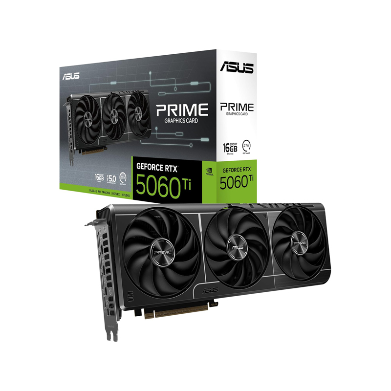 کارت گرافیک ایسوس ASUS PRIME RTX5060TI O16G