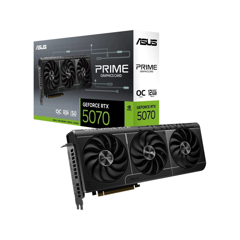 کارت گرافیک ایسوس PRIME GeForce RTX5070 12GB GDDR7 OC Edition