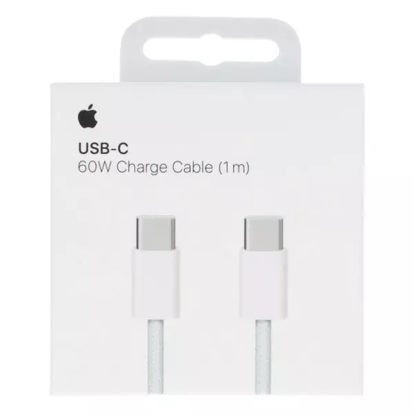 کابل شارژ اصلی آیفون تایپ سی 60 وات / Apple Type C to Type C