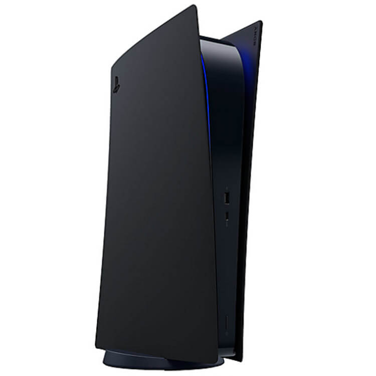 خرید کاور ps5 دیجیتال رنگ مشکی | قیمت فیس پلیت ps5 digital رنگ مشکی — تصویر ۲