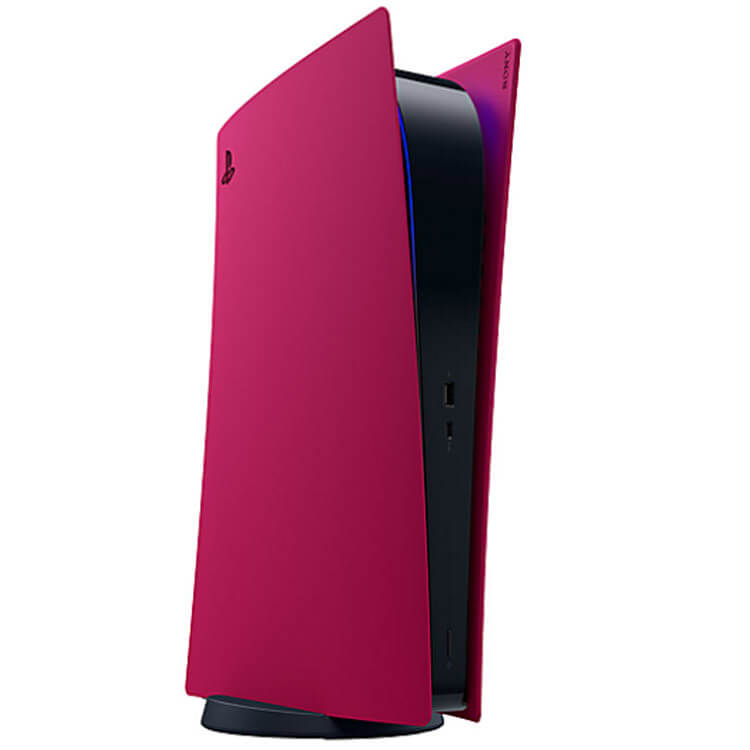 خرید کاور ps5 دیجیتال رنگ مشکی | قیمت فیس پلیت ps5 digital رنگ مشکی — تصویر ۵