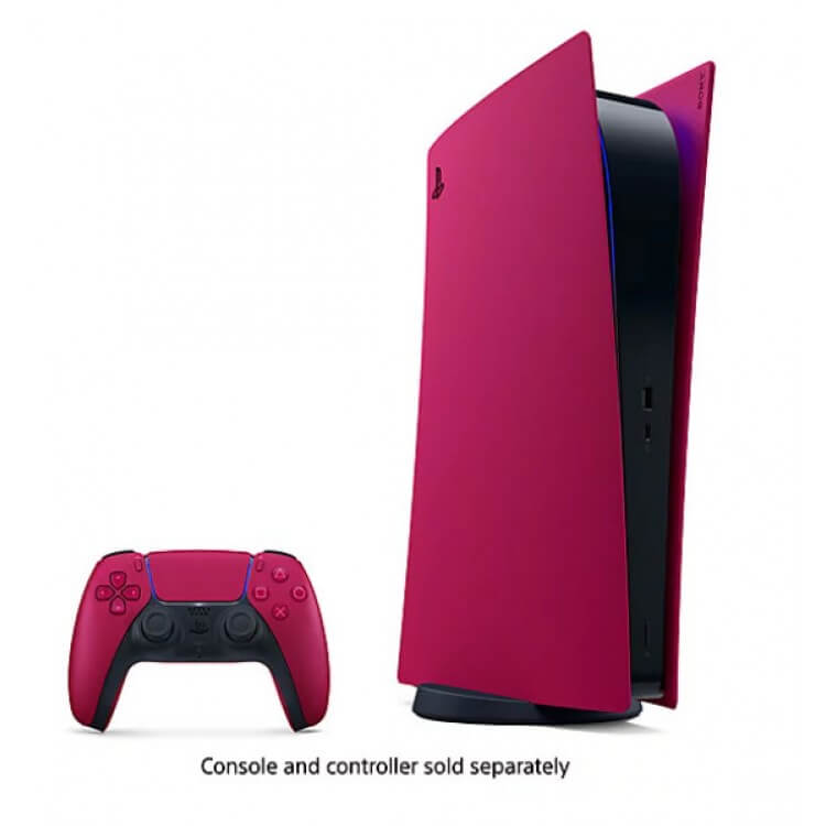 خرید کاور ps5 دیجیتال رنگ مشکی | قیمت فیس پلیت ps5 digital رنگ مشکی — تصویر ۷