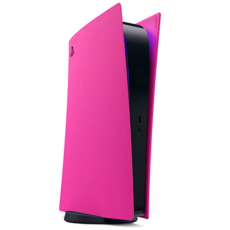 خرید کاور ps5 دیجیتال رنگ مشکی | قیمت فیس پلیت ps5 digital رنگ مشکی — تصویر ۸