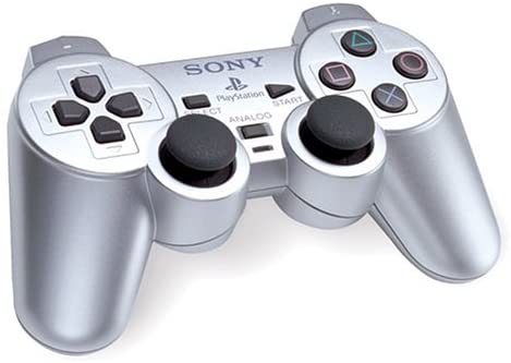خرید PS2 نقره ای سی دی خور و فلش خور با دو دسته | قیمت ps2 دیسک و فلش دو دسته ریفر — تصویر ۷