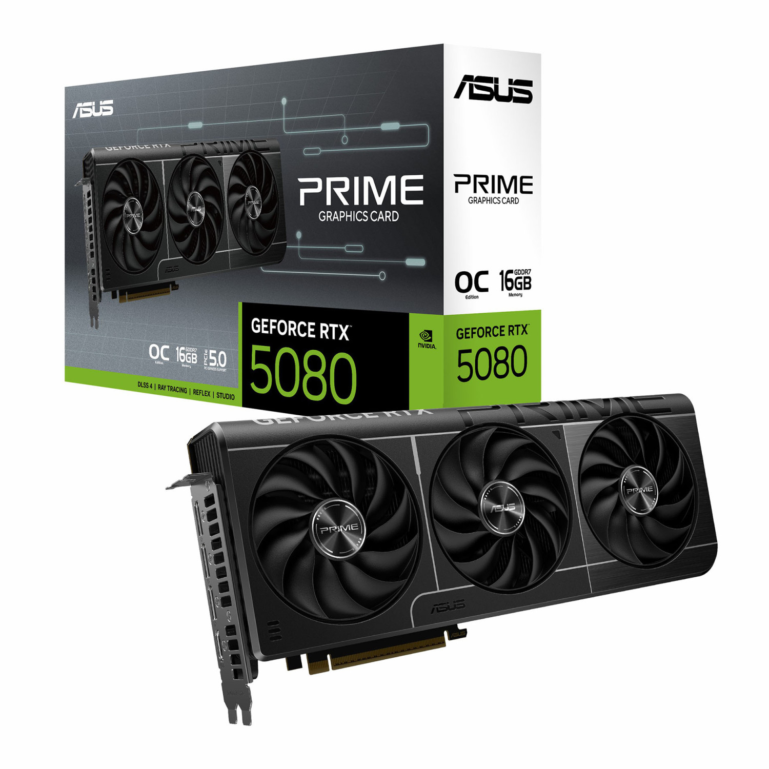 کارت گرافیک ایسوس VGA ASUS RTX 5080 PRIME OC 16GB GDDR7