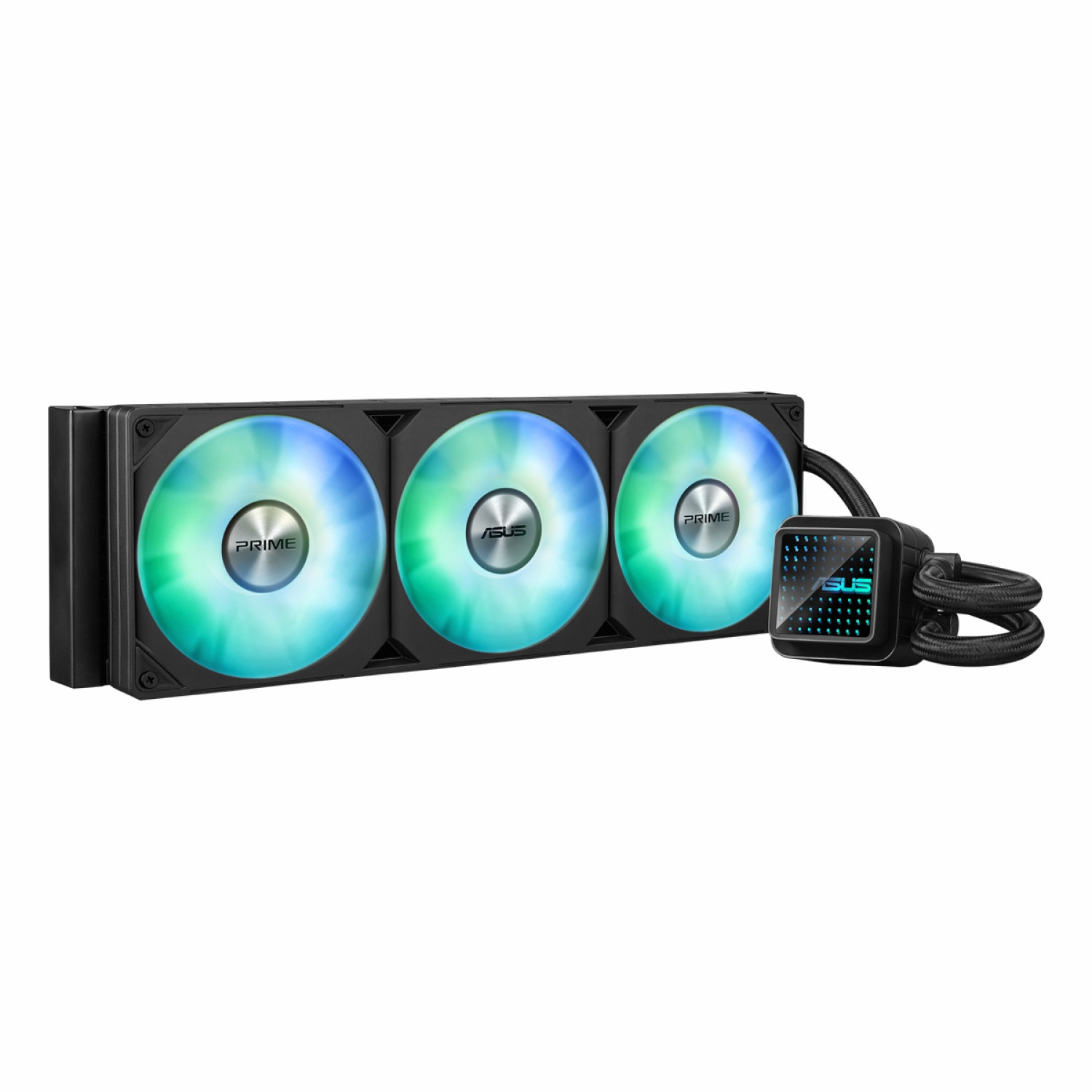 خنک کننده مایع پردازنده ایسوس FAN ASUS LC360 PRIME LCD ARGB 360mm