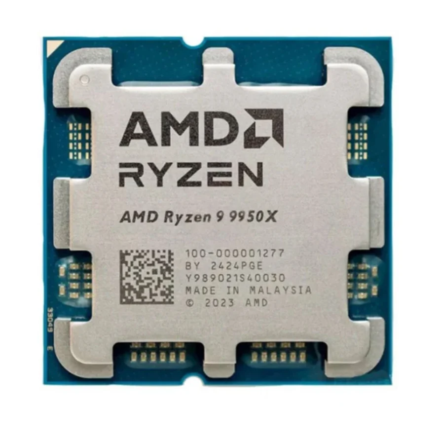 پردازنده ای ام دی CPU AMD RYZEN 9 9950X TRAY