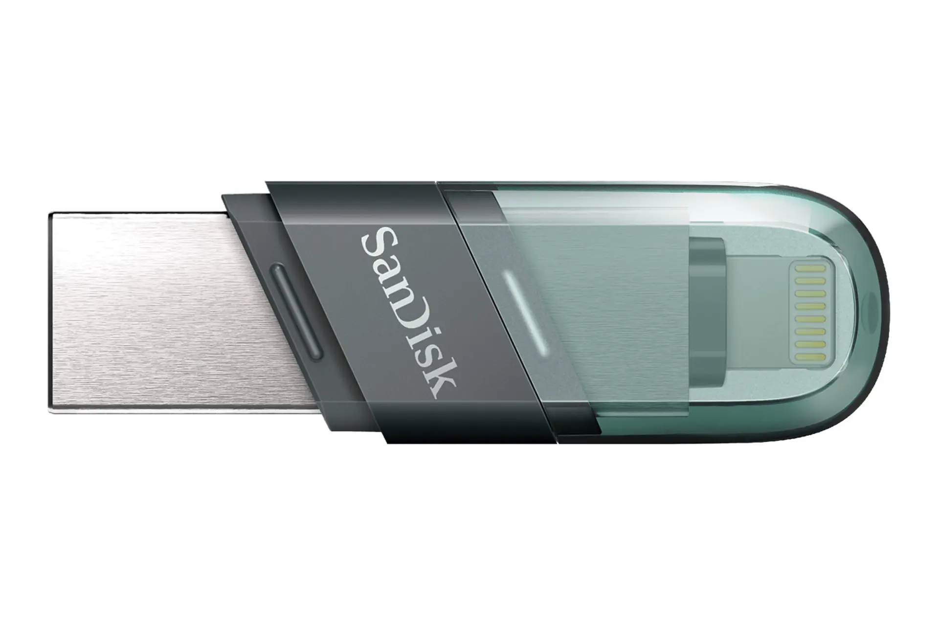 فلش 128 گیگابایت با قابلیت اتصال به آیفون SanDisk 128GB iXpand Flip — تصویر ۳