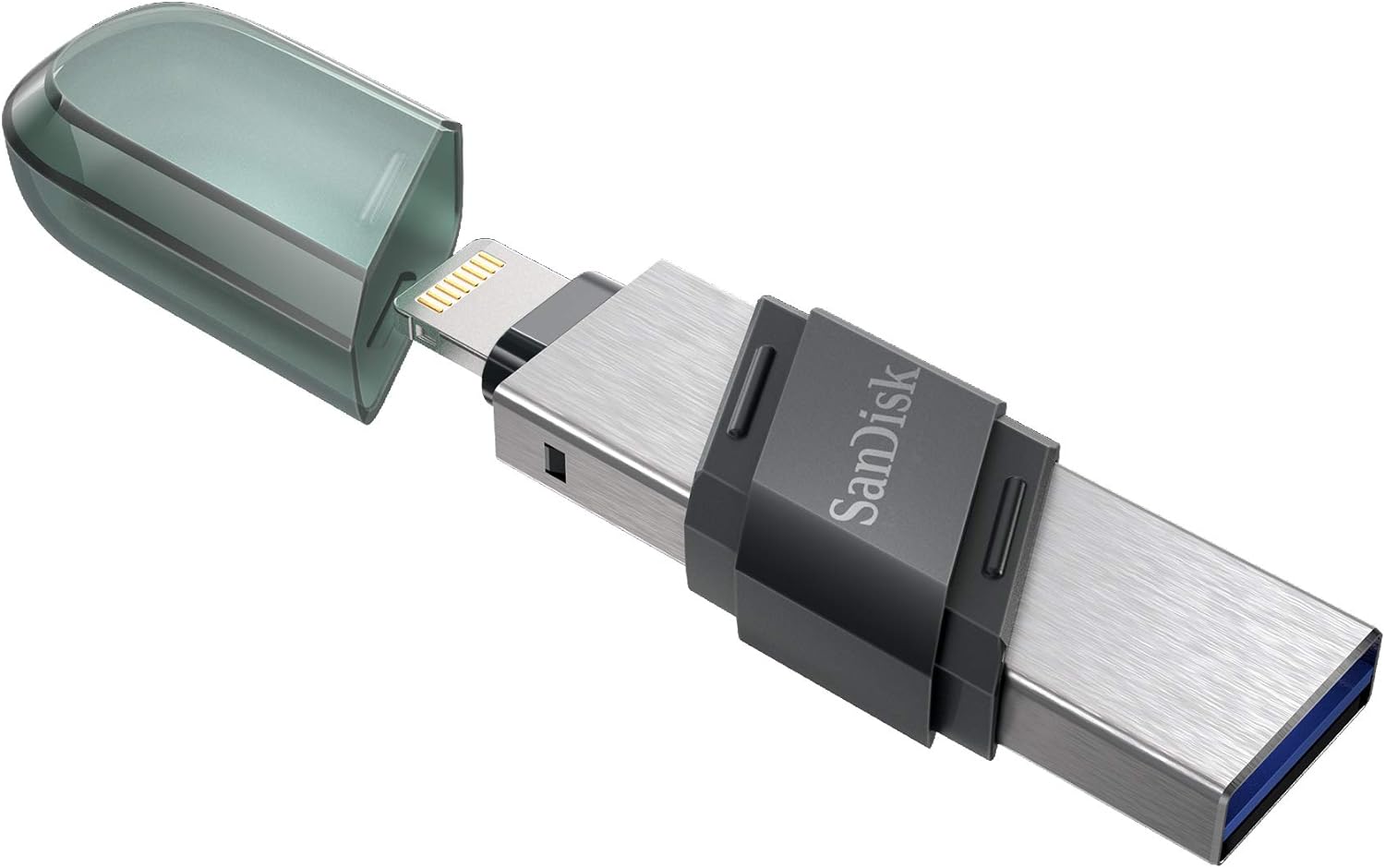 فلش مموری سندیسک با قابلیت اتصال به آیفون SanDisk 256GB iXpand Flip — تصویر ۴