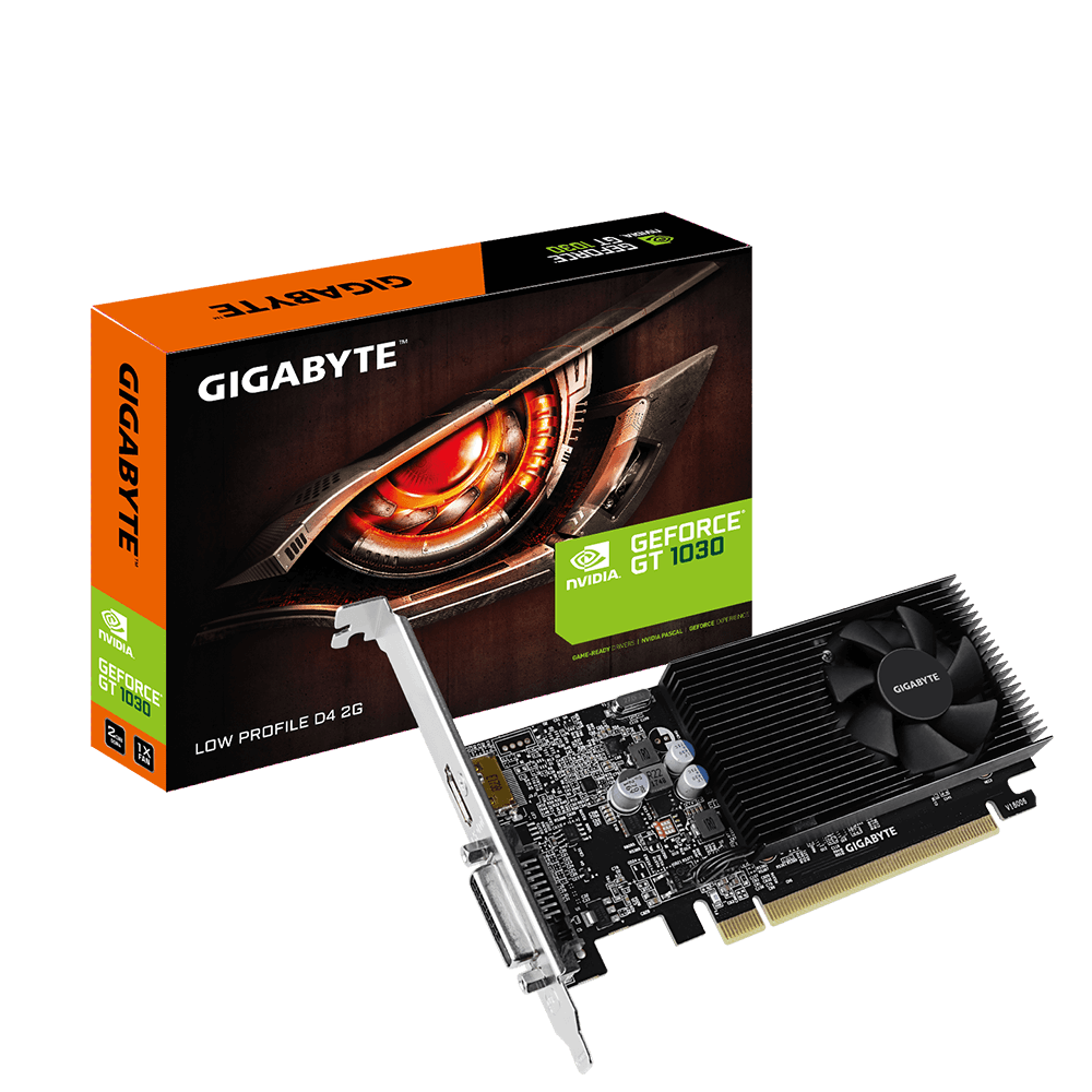 کارت گرافیک گیگابایت VGA GIGABYTE GT1030 2GB LOW PROFILE D4 — تصویر ۲