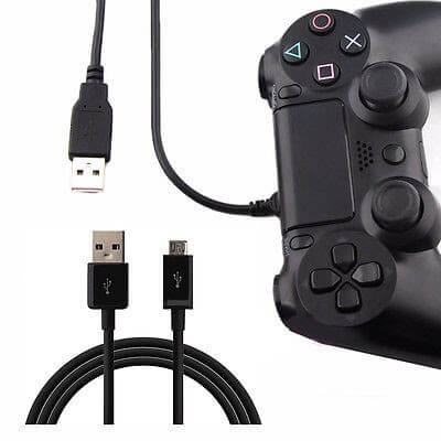 خرید کابل شارژ دسته ps4 | خرید کابل شارژ اورجینال دسته ps4 — تصویر ۳
