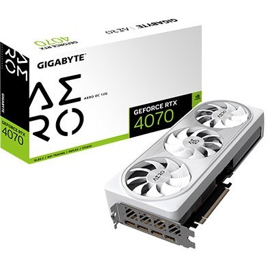 کارت گرافیک گیگابایت VGA GIGABYTE RTX 4070 OC AERO 12GB