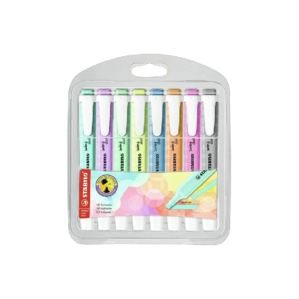 ماژیک پاستلی 8 رنگ استابیلو مدل Swing Cool Pastell — تصویر ۲