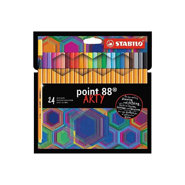 روان نویس 24 رنگ استابیلو مدل POINT 88 — تصویر ۲