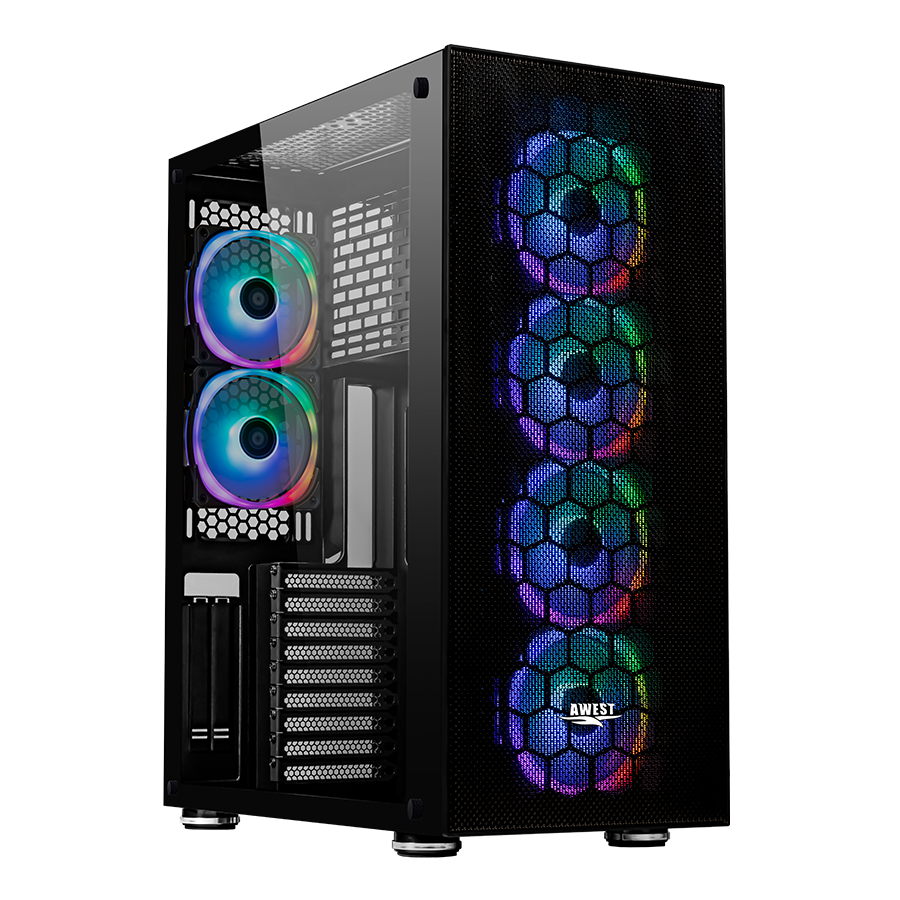 کیس کامپیوتر اوست CASE AWEST GT-AV402-FB