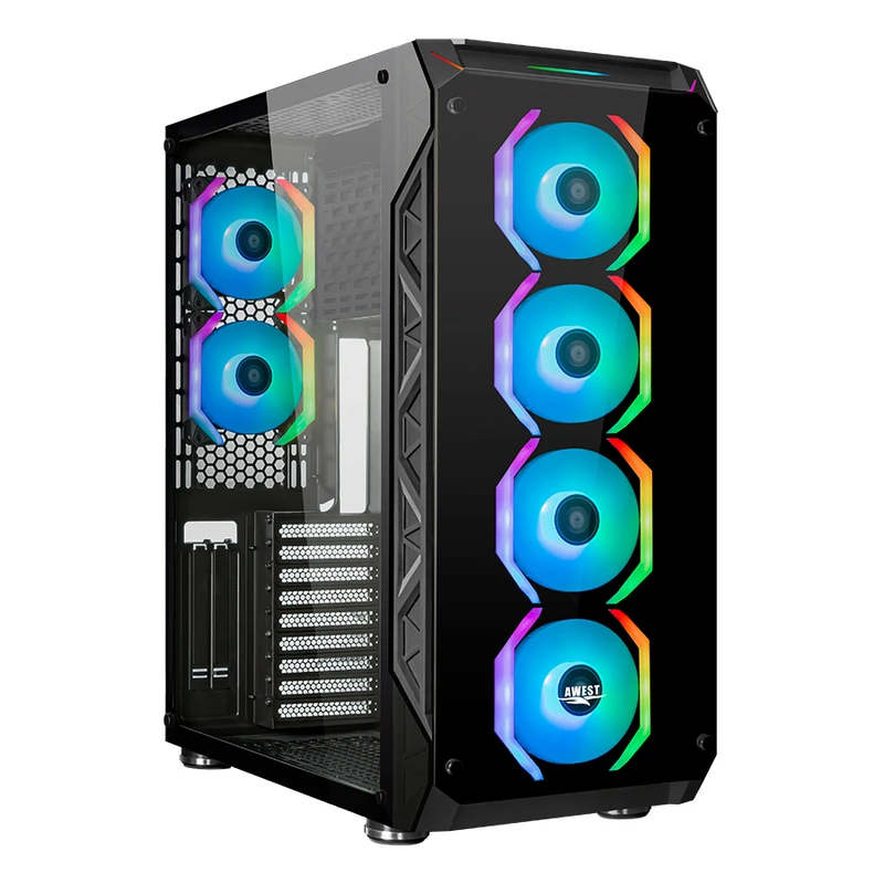 کیس کامپیوتر اوست CASE AWEST GT-AV401-FB — تصویر ۲