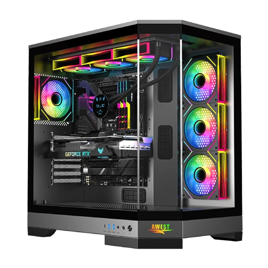 کیس کامپیوتر اوست CASE AWEST GT-AQ1-MB — تصویر ۲