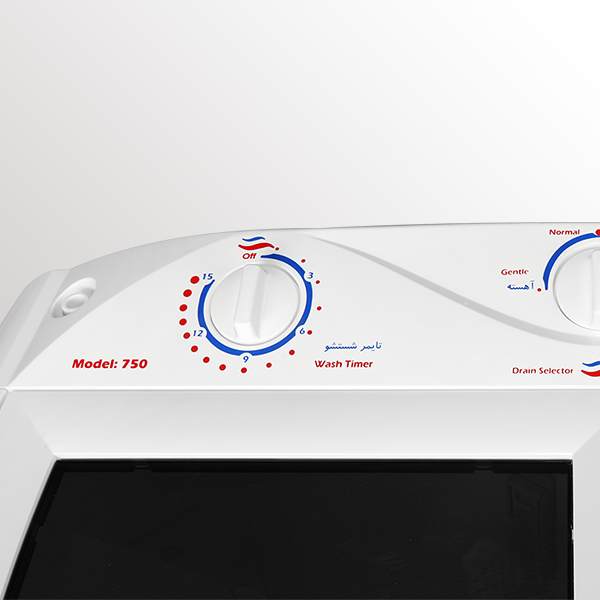 ماشین لباسشویی دوقلو برفاب مدل WM-750 — تصویر ۶