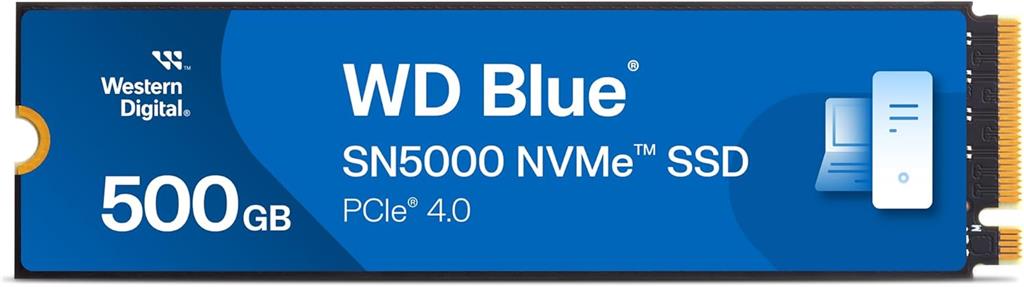 هارد اس اس دی وسترن دیجیتال آبی SSD M.2 WD SN5000 BLUE 500GB