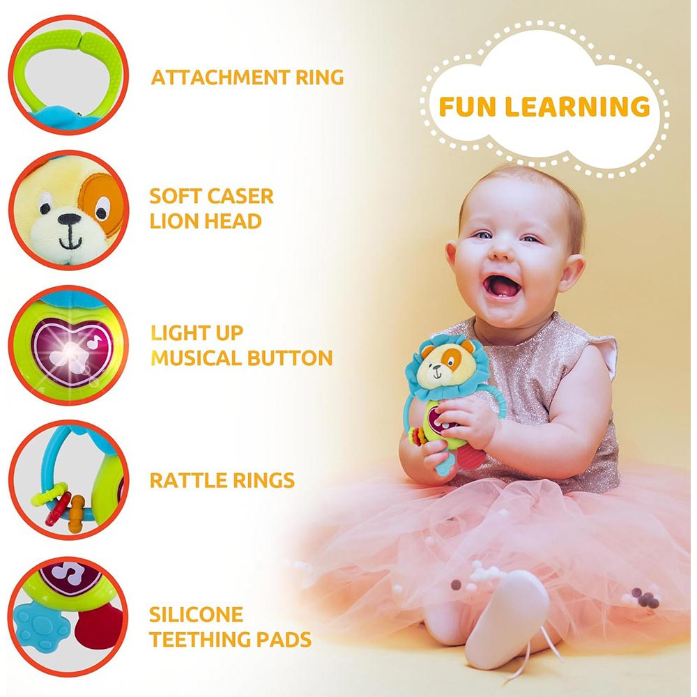 آویز شیر موزیکال وین فاین winfun کد 00153 — تصویر ۵