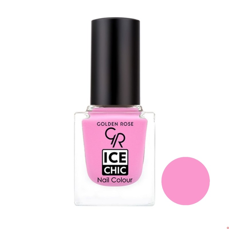لاک ناخن گلدن رز مدل Ice chic شماره 28 — تصویر ۲