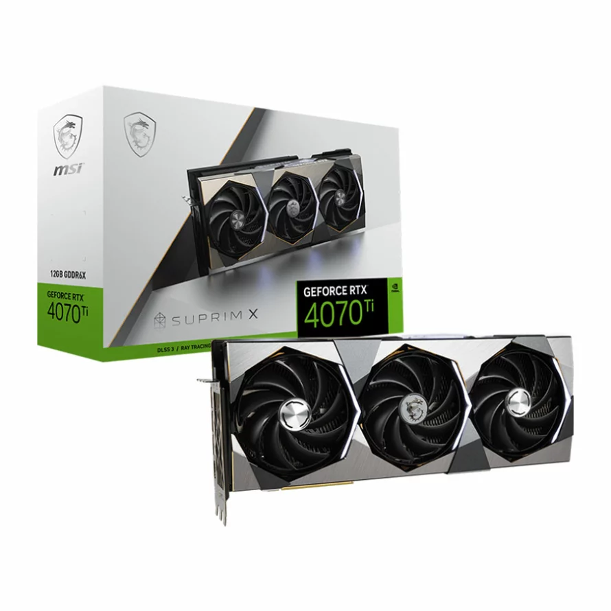 کارت گرافیک ام اس آی VGA MSI GeForce RTX 4070 Ti SUPRIM 12G