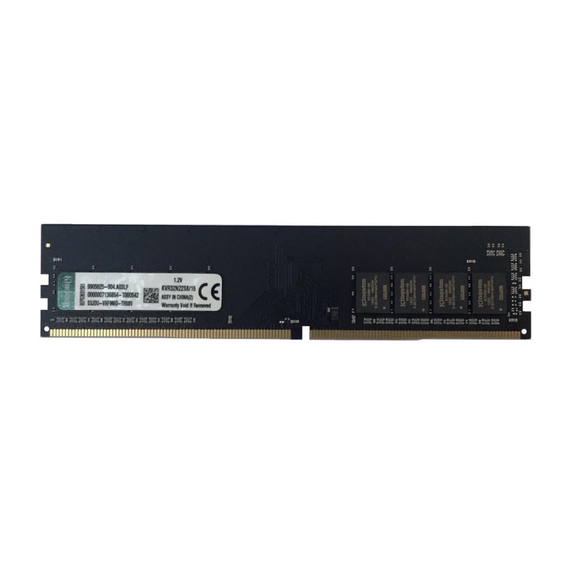 رم دسکتاپ DDR4 تک کاناله 3200 مگاهرتز cl22 کینگستون مدل kvr ظرفیت 16 گیگابایت — تصویر ۵