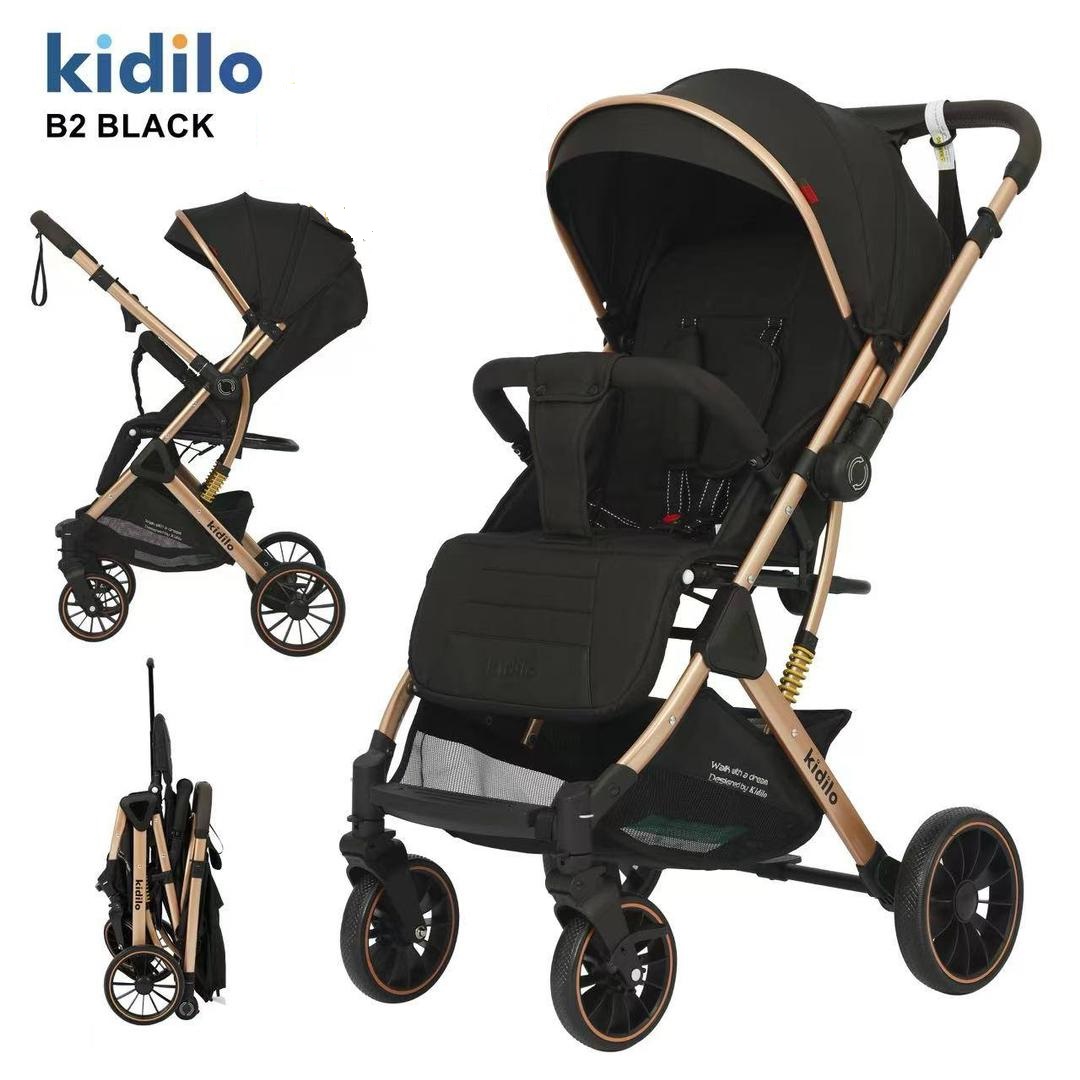 کالسکه مسافرتی چمدانی دسته دو طرفه مدل B2 برند کیدیلو KIDILO — تصویر ۲