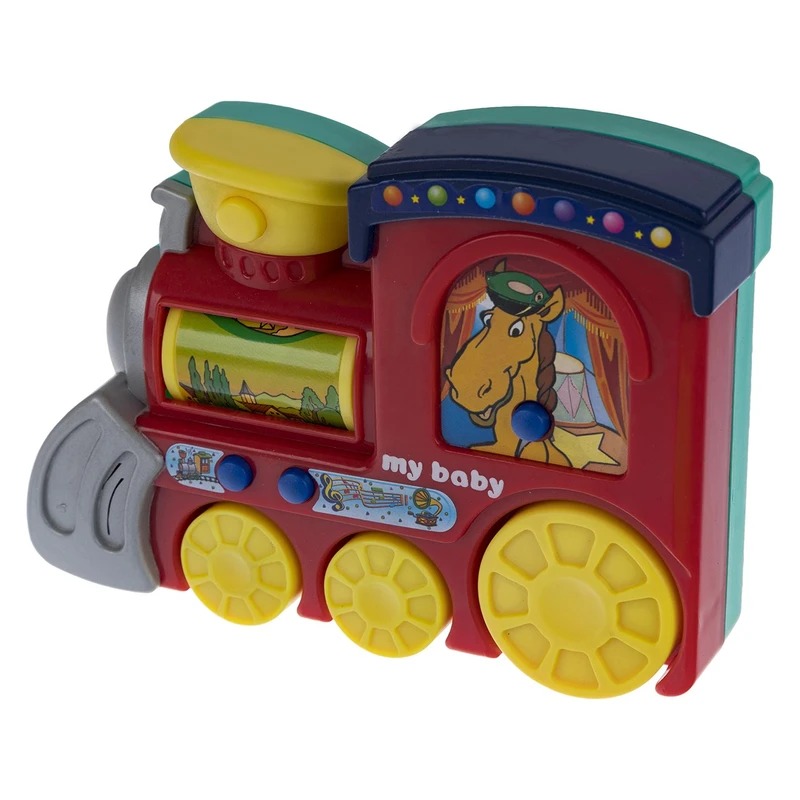 اسباب بازی موزیکال طرح لوکوموتیو برند مای بیی تویز خارجی MybabyToys کد Art.35269