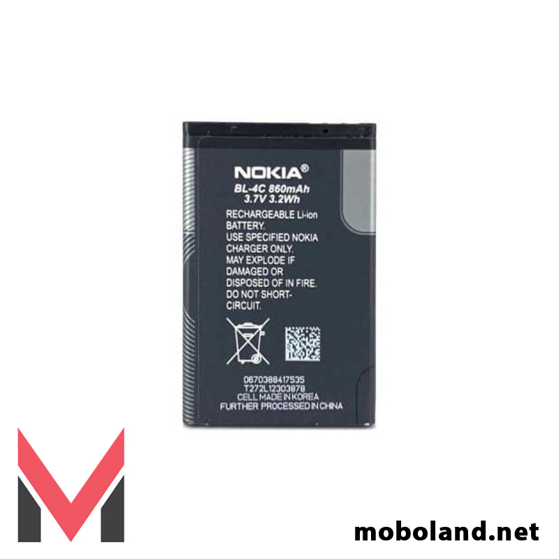 باتری اصلی گوشی نوکیا Nokia 2690 BL-4C — تصویر ۴