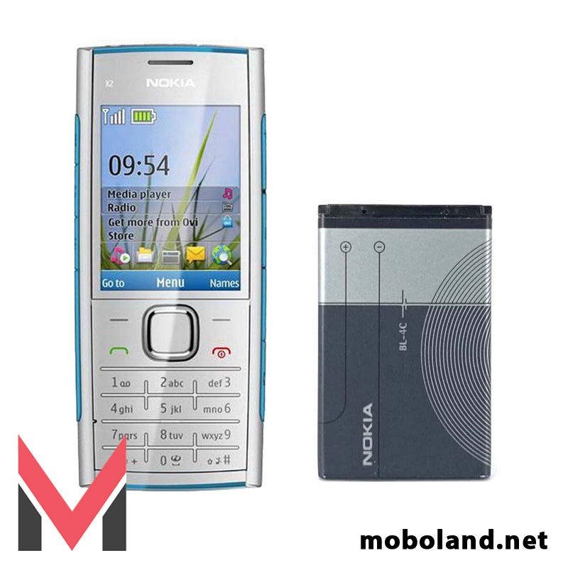 باتری اصلی گوشی نوکیا Nokia X2-00 BL-4C — تصویر ۲