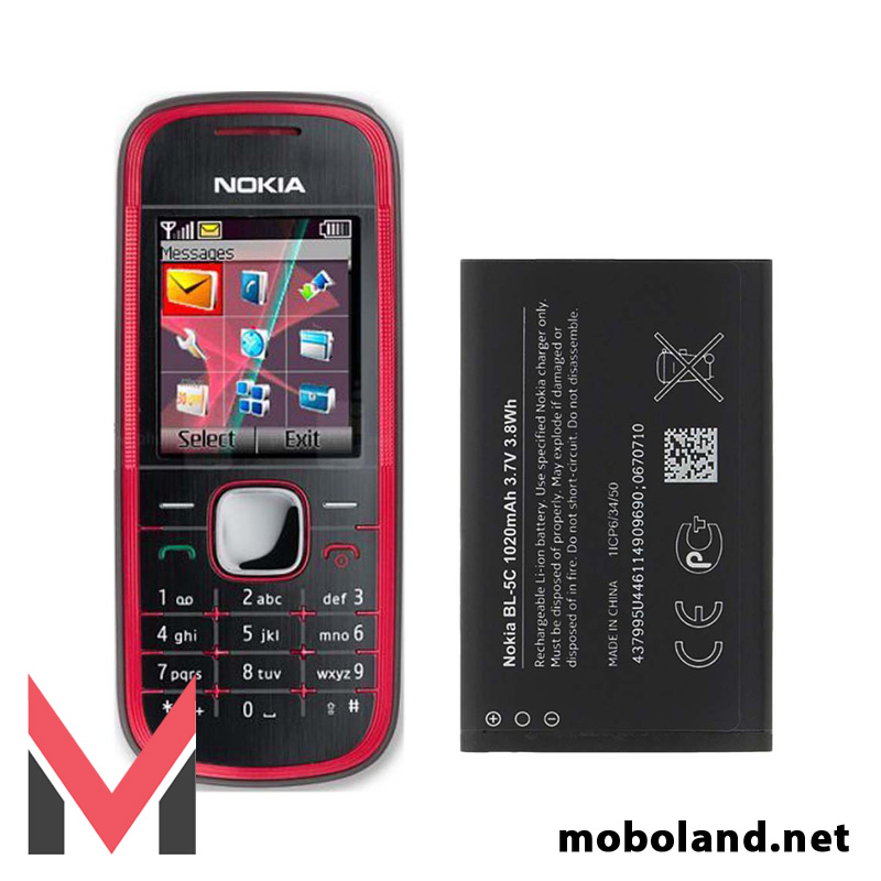 باتری اصلی گوشی نوکیا Nokia 5030 Xpress Radio BL-5C