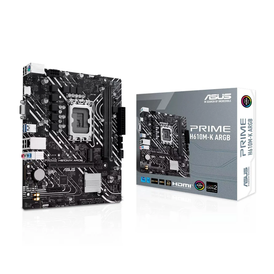 مادربرد ایسوس MB ASUS PRIME H610M-K ARGB D4