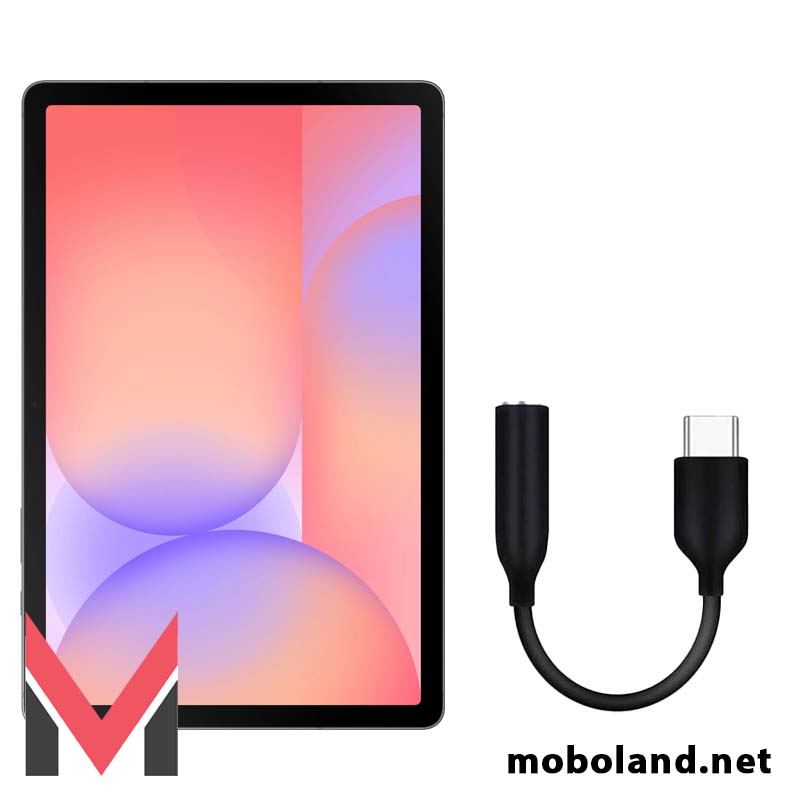 مبدل تایپ سی به جک صدا تبلت سامسونگ Galaxy Tab S11 Lite