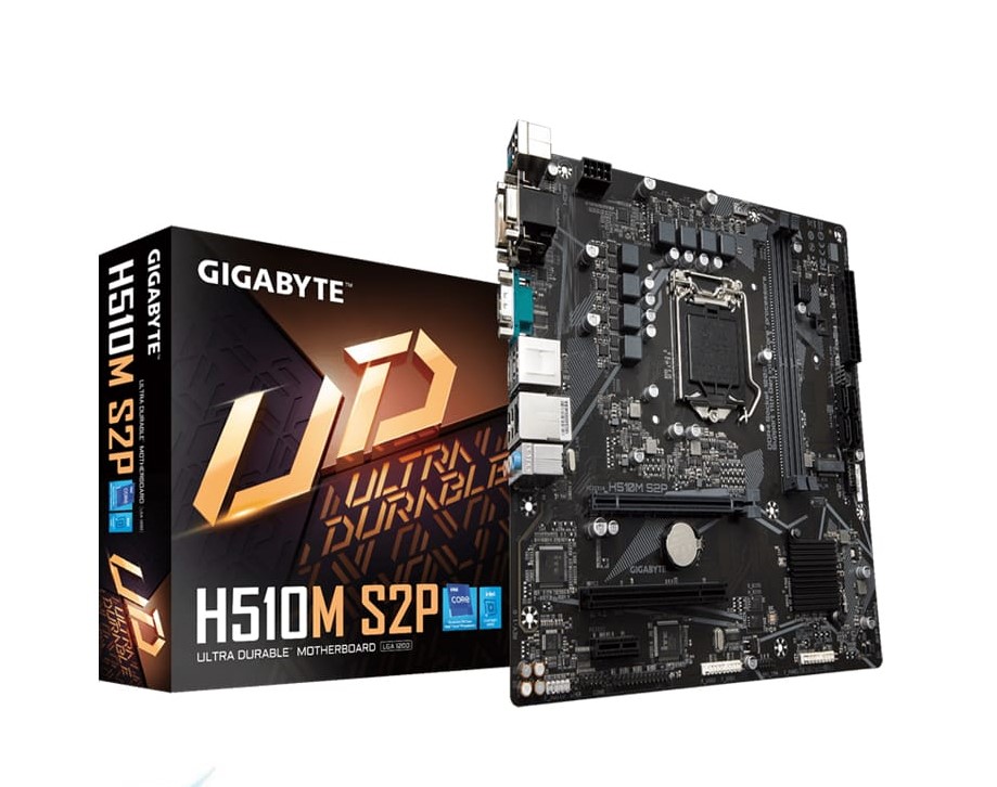 مادربرد گیگابایت MOTHERBOARD GIGABYTE H510M S2P DDR4 دست دوم